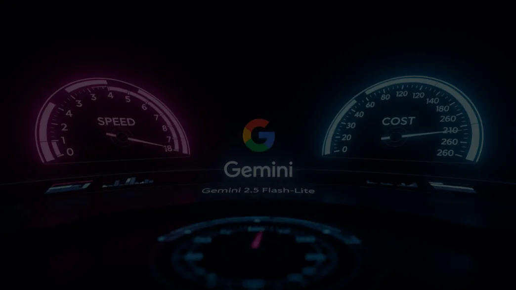 Dashboard illustrating Gemini 2.5 Flash-Lite’s high speed and low cost